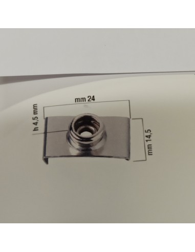 copy of BOTTONI DOT CLIPS INOX mm 19,1