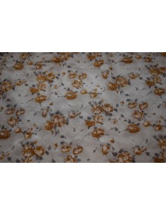 Crepe de chine di Seta Floreale