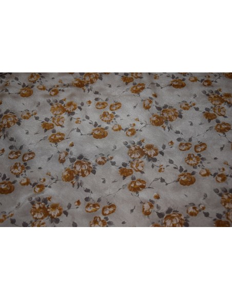 Crepe de chine di Seta Floreale