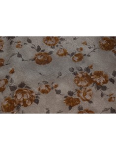 Crepe de chine di Seta Floreale 2