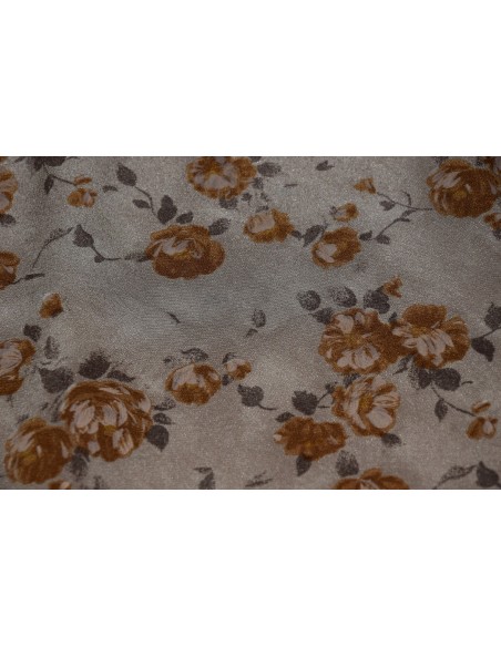 Crepe de chine di Seta Floreale