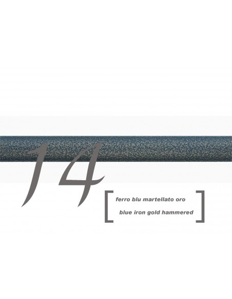 Scorritenda in ferro  Ø20 con anelli, Igea, Scaglioni