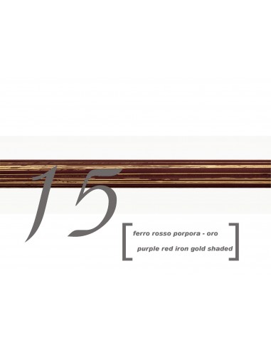 SCORRITENDA HIDALGO IN FERRO Ø20 CON ANELLI, SCAGLIONI