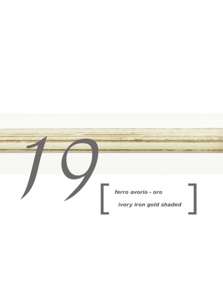 SCORRITENDA HIDALGO IN FERRO Ø20 CON ANELLI, SCAGLIONI