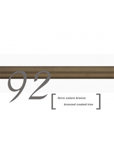 SCORRITENDA CASTALDA IN FERRO Ø20 CON ANELLI, SCAGLIONI