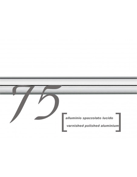 Scorritenda Gaia in Alluminio Ø 20cm, Scaglioni