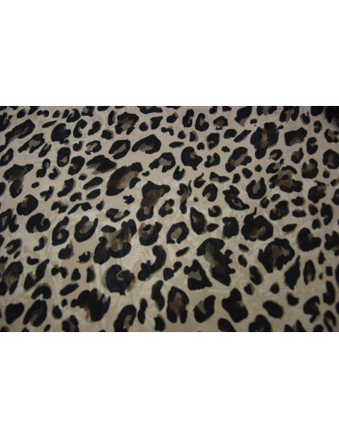 Jacquard di Viscosa Leopardo