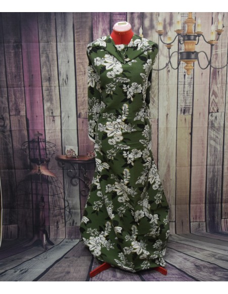 Viscosa Elasticizzata Stampata Floreale