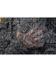 Pizzo Elasticizzato Grigio