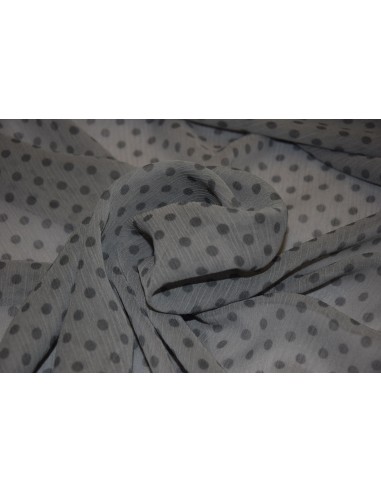 Chiffon Pois Grigio