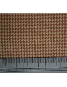 Pied-de-poule Beige/Marrone 2