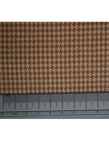 Pied-de-poule Beige/Marrone