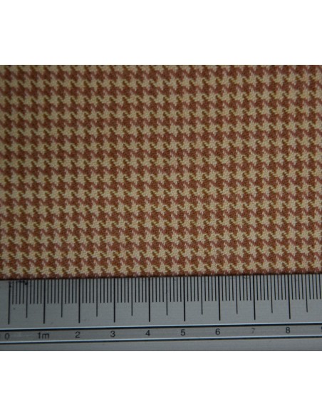 Pied-de-poule Beige/Marrone