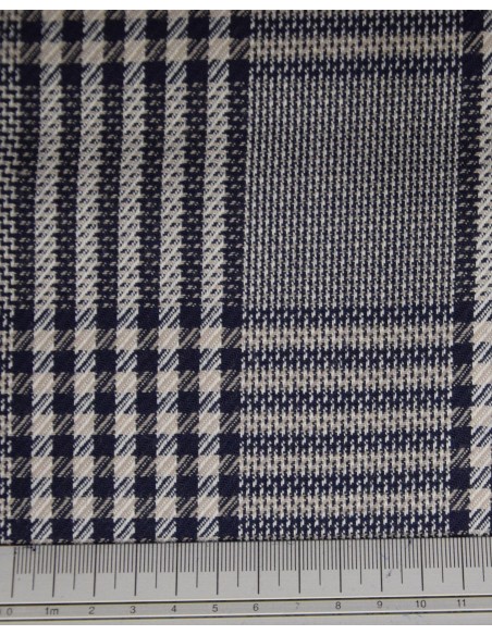 Principe di Galles Blu/Beige