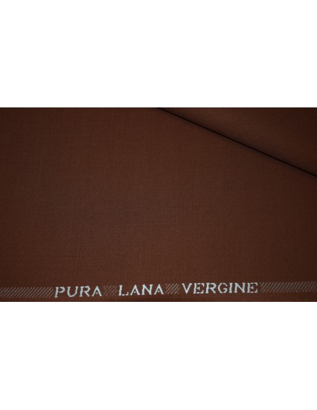 Cachemire in pura Lana Col. Bruciato