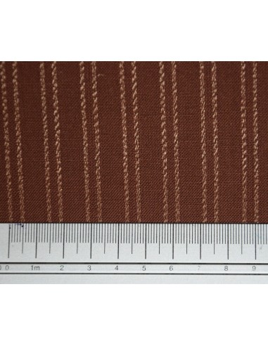 Misto Rigato Lana/seta col. Marrone