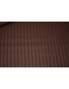 Misto Rigato Lana/seta col. Marrone