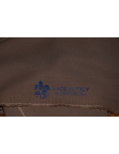 Crepe di Lana 'Fila' col marrone chiaro