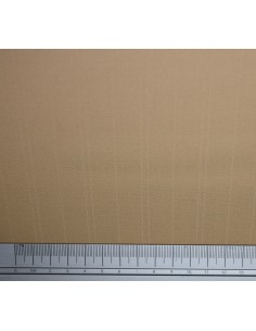 Taglio di Gabardine rigato col. Cammello chiaro
