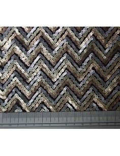 Paillettes disegno missoni, 3mm