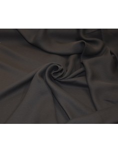 Crepe Cadì Misto Lana & Seta Nera