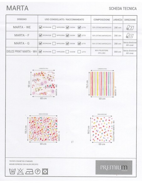 Marta Floreale, Premium Croce collection