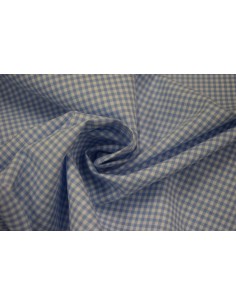 Zephir di puro cotone  mm 2x2 2