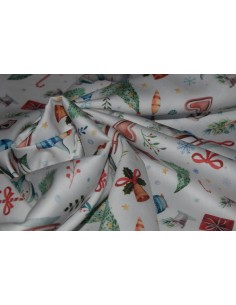 satin di cotone fantasia natale 1 2