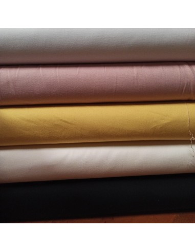 Gabardine di cotone elasticizzato