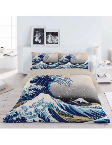 Completo letto Matrimoniale, La Grande Onda, inhom