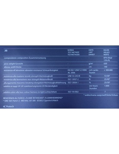 Jib rivestimento vinilico