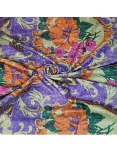 Viscosa Stampata Viola