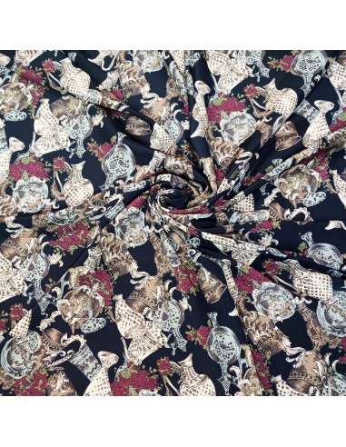 Taglio Crepe de chine anfore