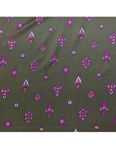 Crepe De Chine in seta Verde
