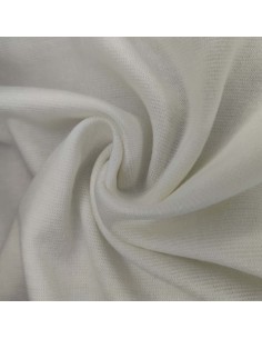 Maglia rasata di viscosa Panna 2