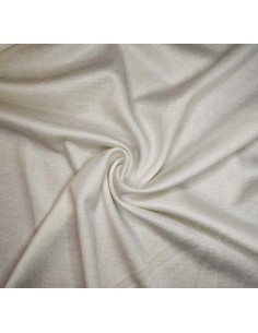 Maglia rasata di viscosa Panna