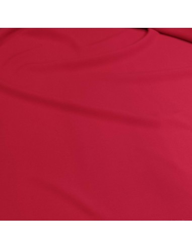 Crepe rasato misto viscosa Rosso